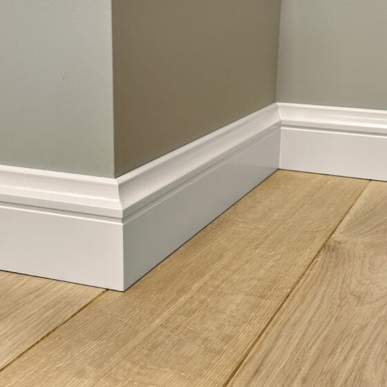 MDF Luxe Plint - RAL 9001 - Cremewit