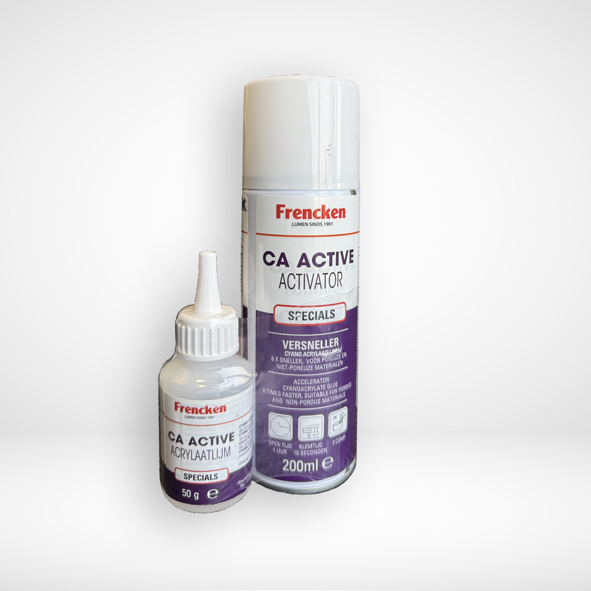 Frencken CA Active Lijm voor 45 Graden Verstekken