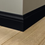 MDF Luxe Plint - RAL 9005 Gitzwart