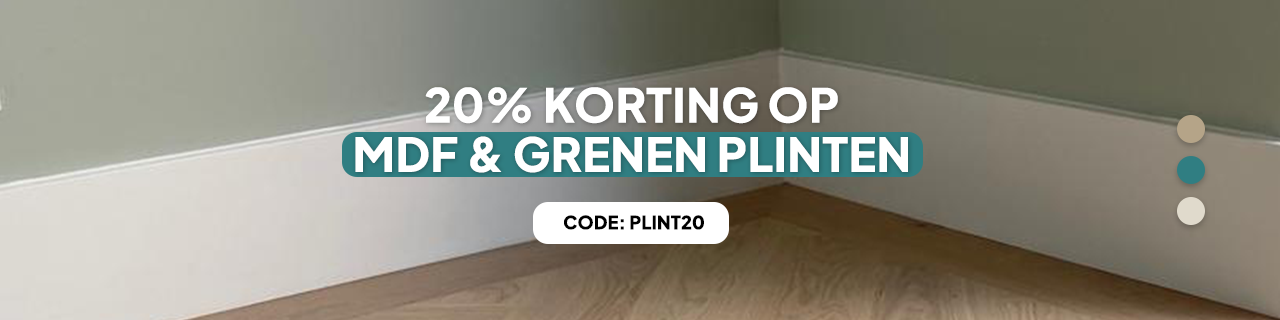 mooie plinten korting