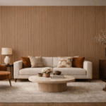 Grenen Wandpaneel - Model Round