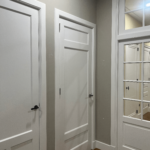 Houten Paneeldeur  Jaren 30 (3 panelen)