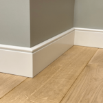 MDF Waalplint - RAL 9010 Gebroken Wit